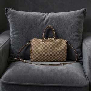 Louis Vuitton Speedy Bandouliere 30 Damier Ebene